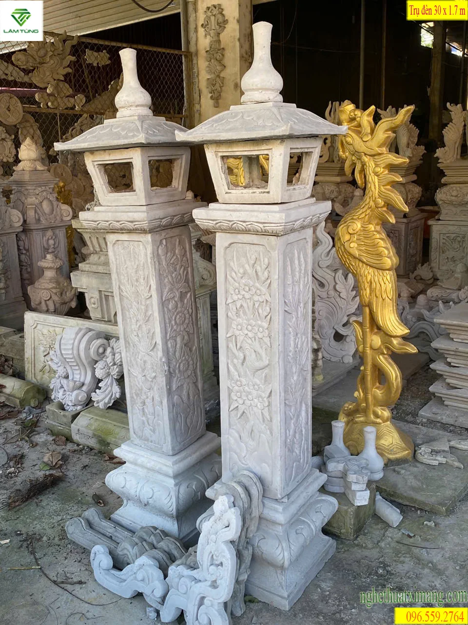 cot-de-trang-tri