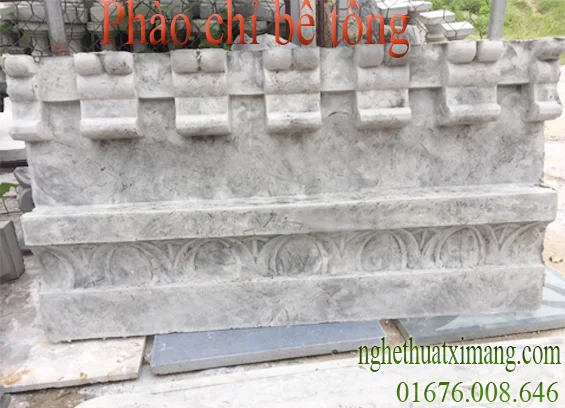 Phào chỉ phân tầng xi măng trang trí