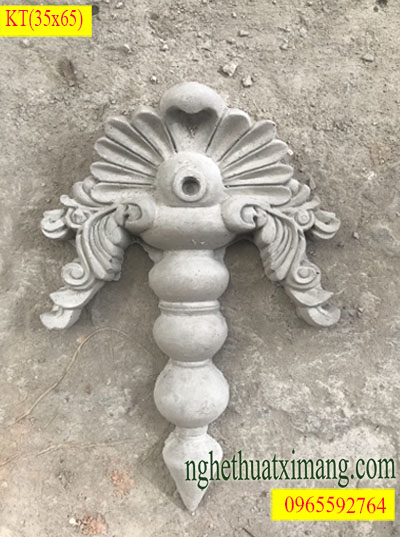 Mẫu Chân Cột Vuông Đẹp | Phù Điêu Xi Măng Cổ Điển