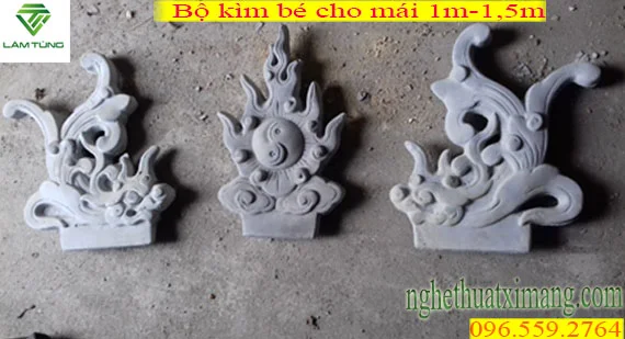 Kìm nóc nhỏ trang trí miếu mộ